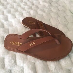 Lauren Ralph Lauren Brown Sandals